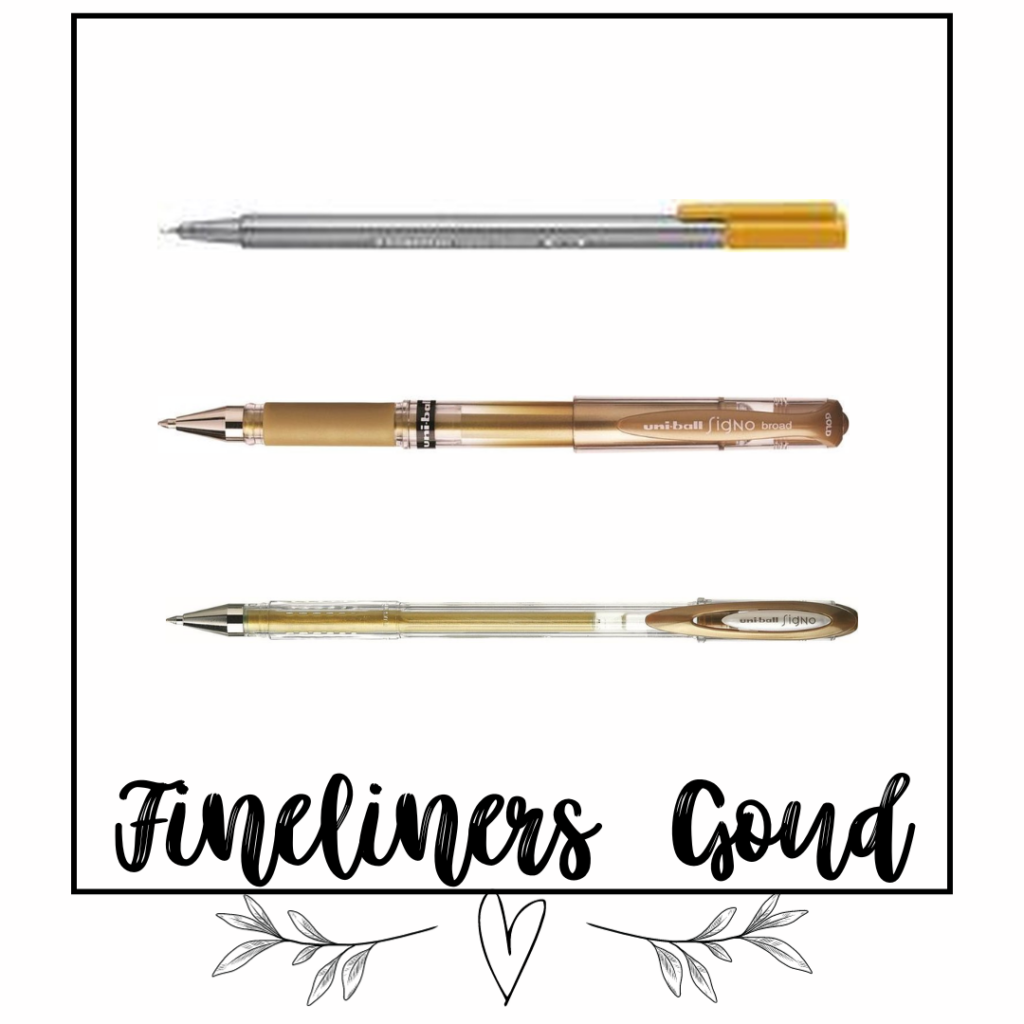 Fineliner goud kopen