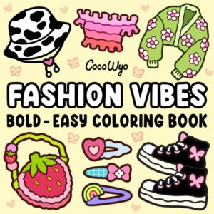 Fashion Vibes Kleurboek - Coco Wyo - Bold & Easy